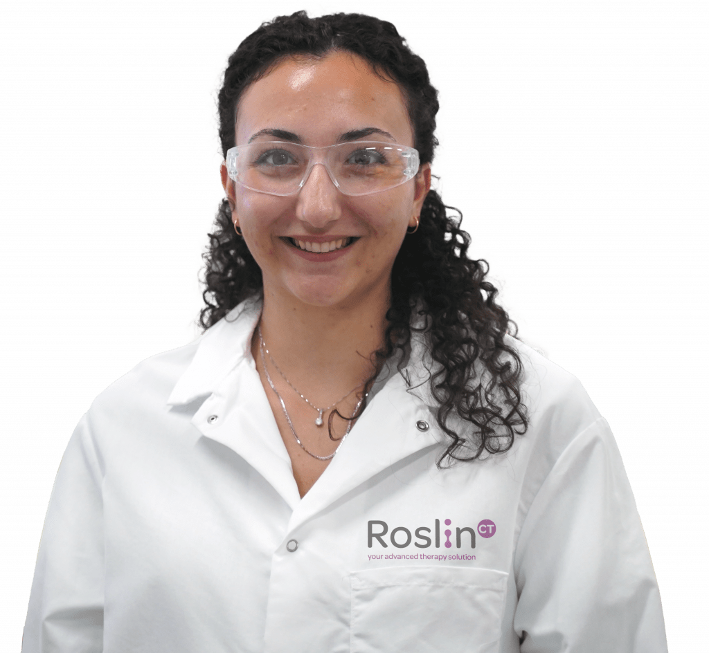 RoslinCT scientist smiling