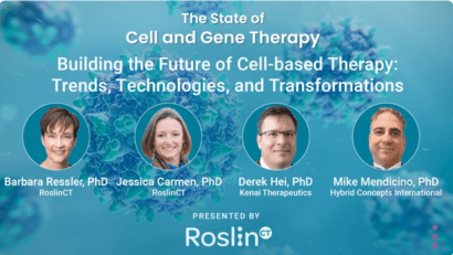 [WEBINAR] Building the Future of Cell based Therapy Trends, Technologies, and Transformations